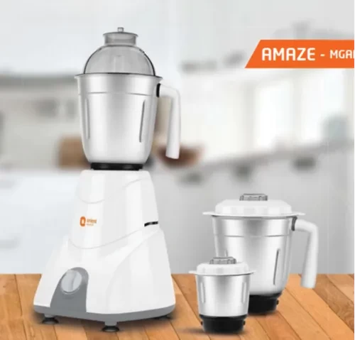 Orient Blaze 500 Watts Mixer Grinder | Blender | Juicer | 3 Jars